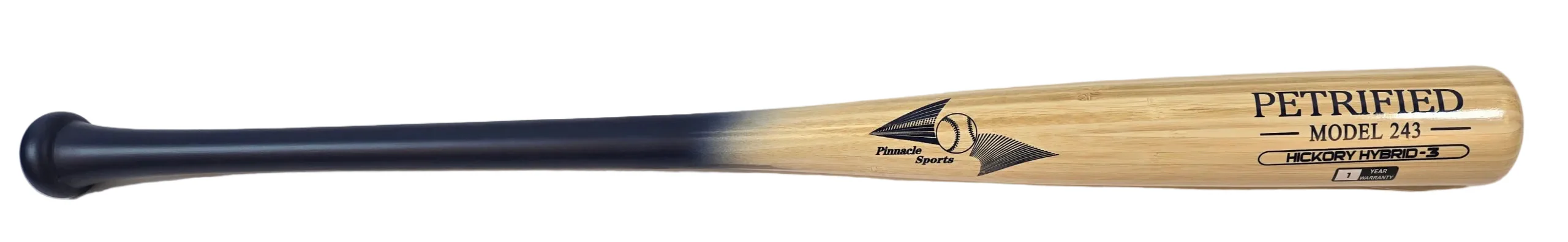 Hickory Hybrid Petrified Series BBCOR 1Yr  Warranty Bats